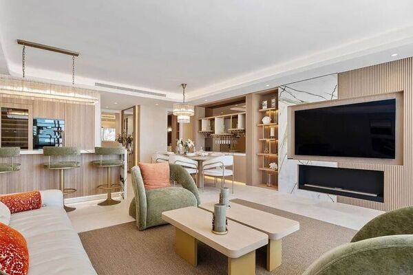 Apartamento en primera línea de playa en Puente Romano