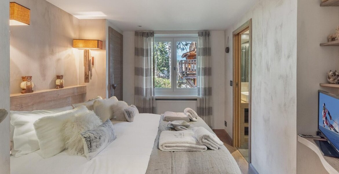 Duplex apartment for rent in La Croisette Courchevel 1850