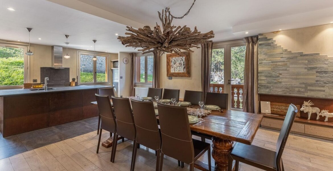 Duplex apartment for rent in La Croisette Courchevel 1850