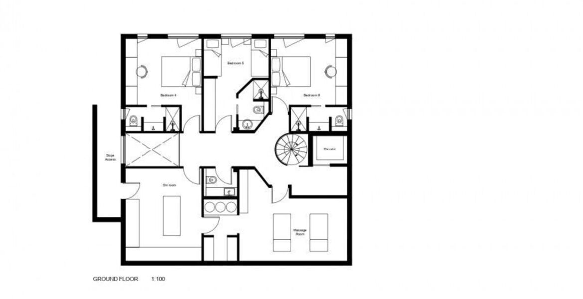 Chalet en alquiler en Courchevel 1850