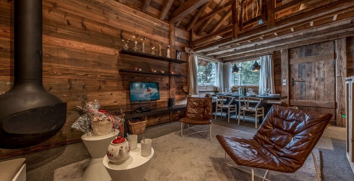 Шале в аренду 120 м² - Куршевель 1850 - 8 человек 