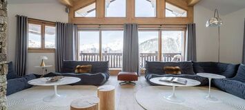 A pocos pasos del centro del pueblo de Courchevel 1850, este