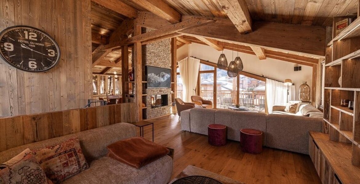 Le chalet à louer à Courchevel 1300 de 320 m² et 5 chambres 