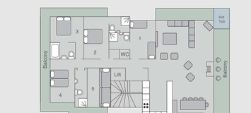 Chalet en alquiler en Verbier