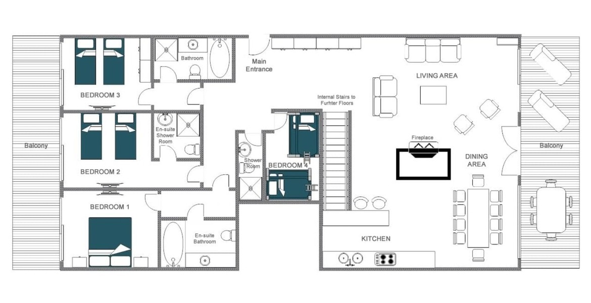 Apartamento en alquiler en Verbier