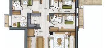 Apartamento en alquiler en Méribel