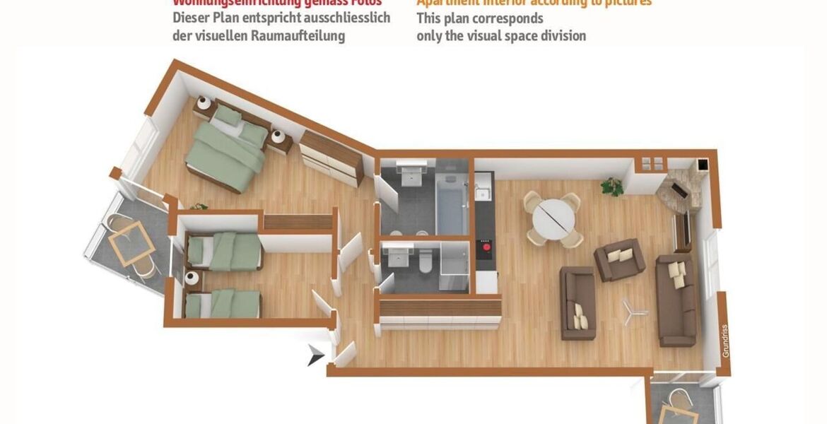 Apartment for rent in St. Moritz
