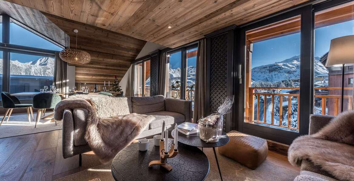 Квартира 99 м² дуплекс - Куршевель 1850 - 6 человек - лыжи