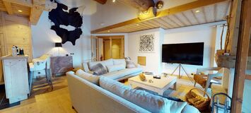 Лофт в Валь Д'Изере внутри резиденции Вся квартира  118 m² 