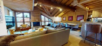 Лофт в Валь Д'Изере внутри резиденции Вся квартира  118 m² 