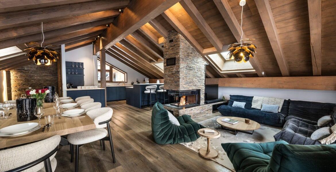 Penthouse à louer à Méribel
