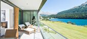 Appartement avec vue sur le lac à couper le souffle St. Mori