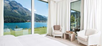 Appartement avec vue sur le lac à couper le souffle St. Mori