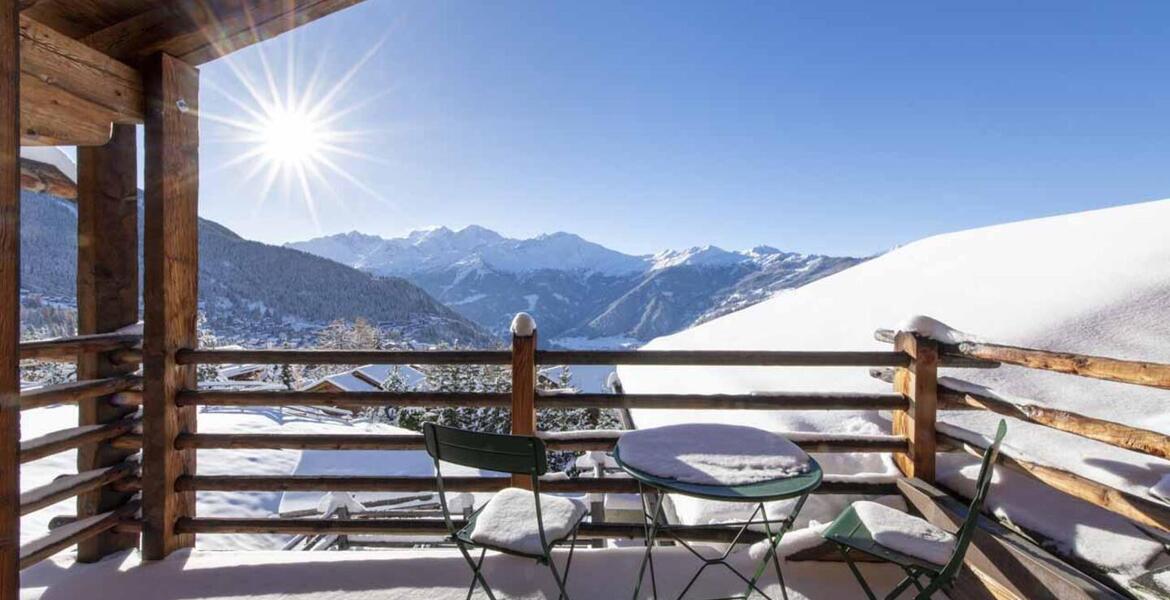 This is an exclusive 630m² luxury Verbier ski chalet