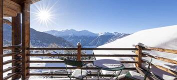 This is an exclusive 630m² luxury Verbier ski chalet