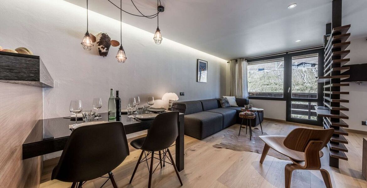 Estudio con acceso directo a las pistas en Courchevel 1850