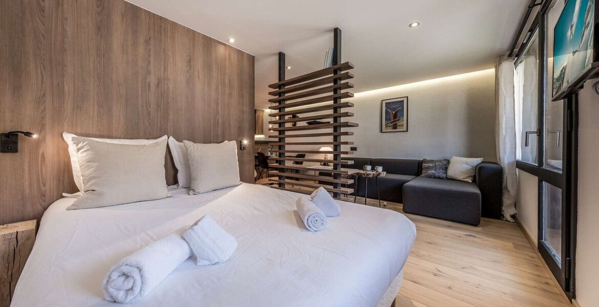 Estudio con acceso directo a las pistas en Courchevel 1850
