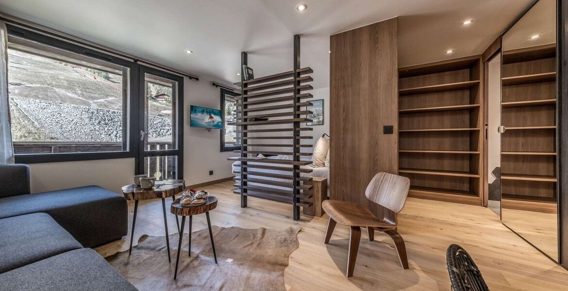 Estudio con acceso directo a las pistas en Courchevel 1850