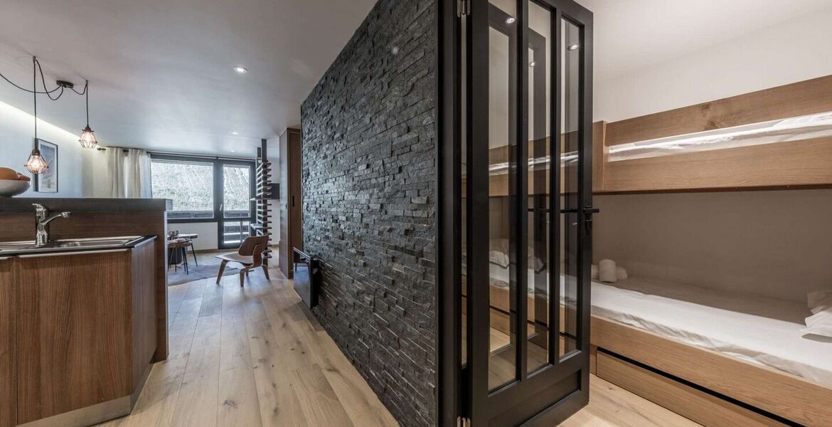 Estudio con acceso directo a las pistas en Courchevel 1850