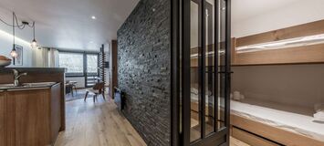 Estudio con acceso directo a las pistas en Courchevel 1850