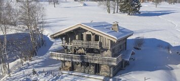 Роскошное шале в Межеве с потрясающим видом на Монблан