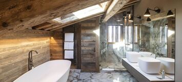 Роскошное шале в Межеве с бассейном и спа