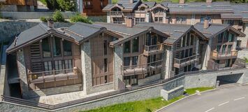 Современные апартаменты с 4 спальнями в Куршевеле