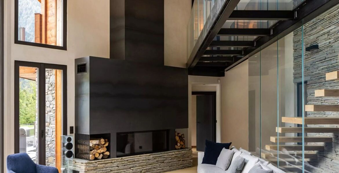 Chalet de lujo en Praz de Chamonix con vistas al Mont Blanc