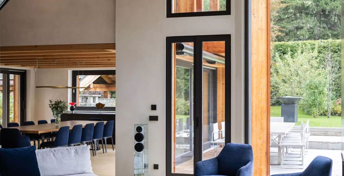 Chalet de lujo en Praz de Chamonix con vistas al Mont Blanc