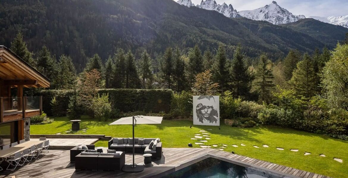 Chalet de lujo en Praz de Chamonix con vistas al Mont Blanc
