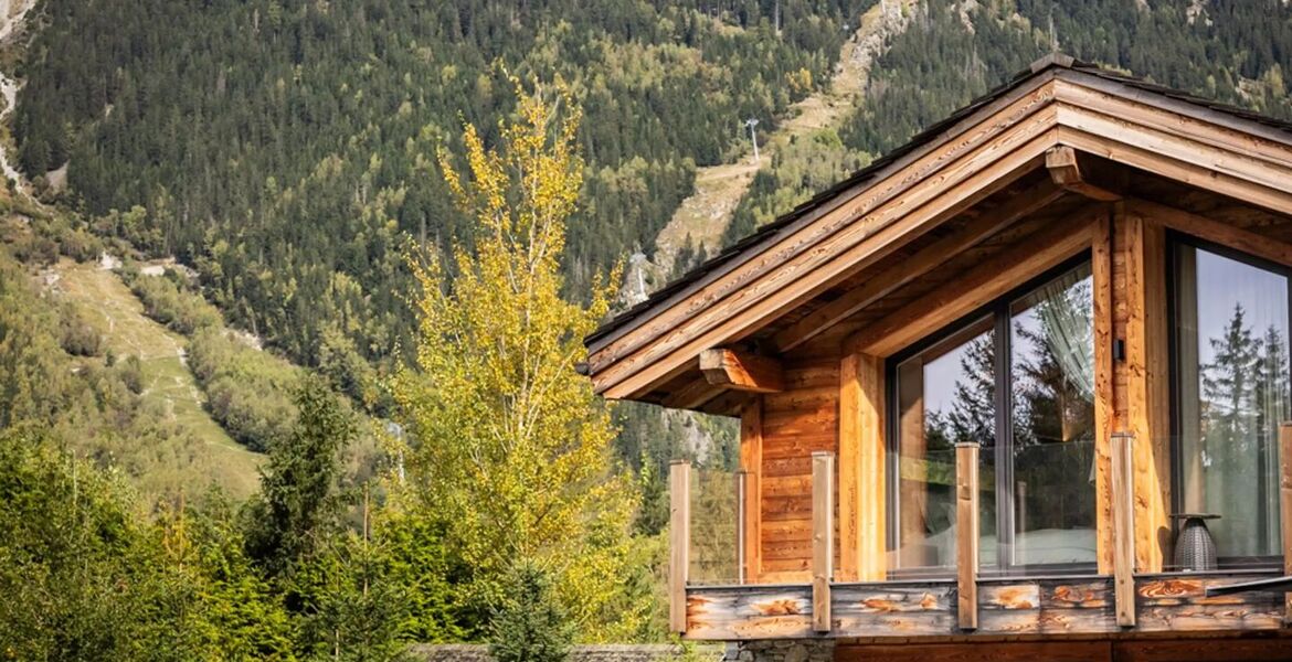 Chalet de lujo en Praz de Chamonix con vistas al Mont Blanc