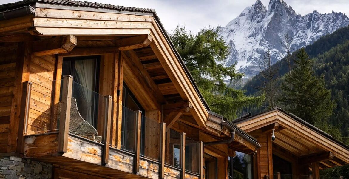 Chalet de lujo en Praz de Chamonix con vistas al Mont Blanc