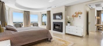 Villa à Marbella avec vue imprenable sur la mer