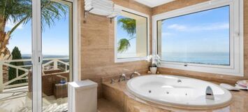 Villa à Marbella avec vue imprenable sur la mer