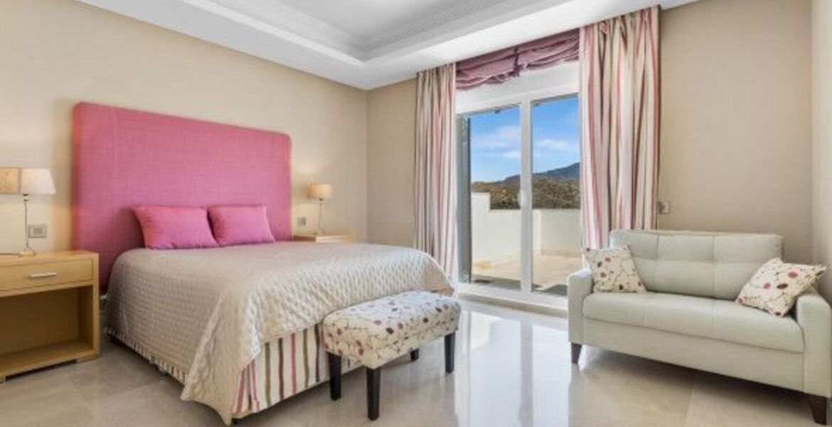 Villa à Marbella avec vue imprenable sur la mer