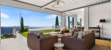 Villa à Marbella avec vue imprenable sur la mer