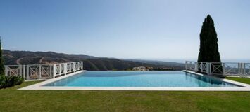 Villa à Marbella avec vue imprenable sur la mer