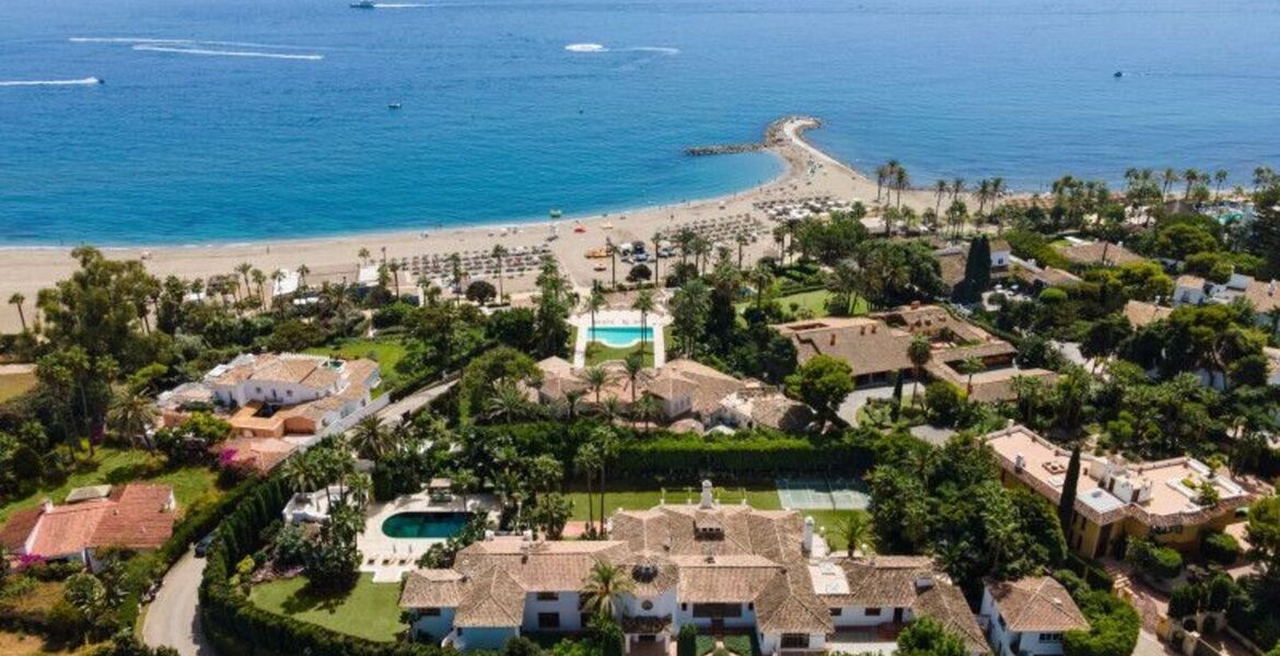 Luxury Villa on Marbella's Golden Mile with Private Pool