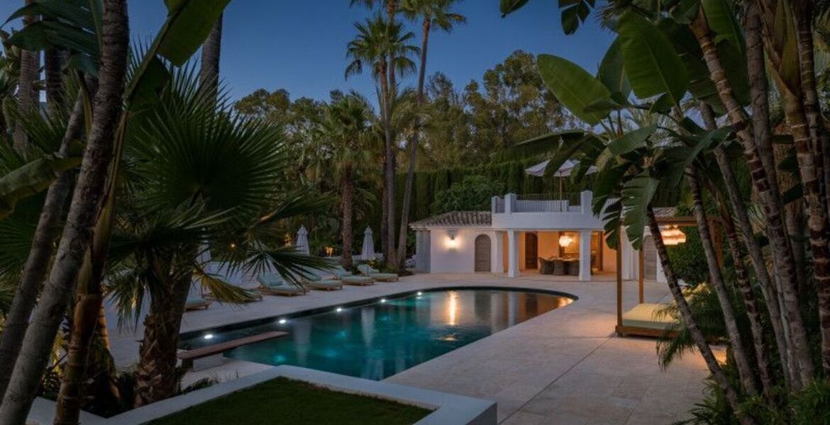Luxury Villa on Marbella's Golden Mile with Private Pool