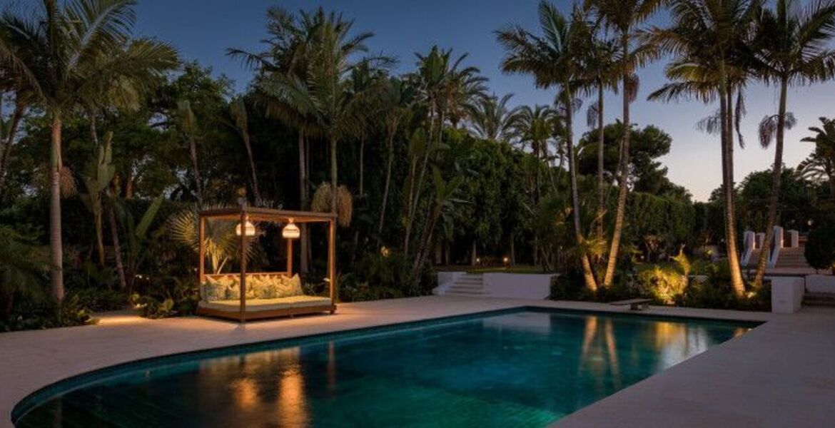 Luxury Villa on Marbella's Golden Mile with Private Pool