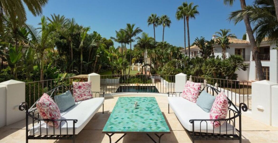 Luxury Villa on Marbella's Golden Mile with Private Pool