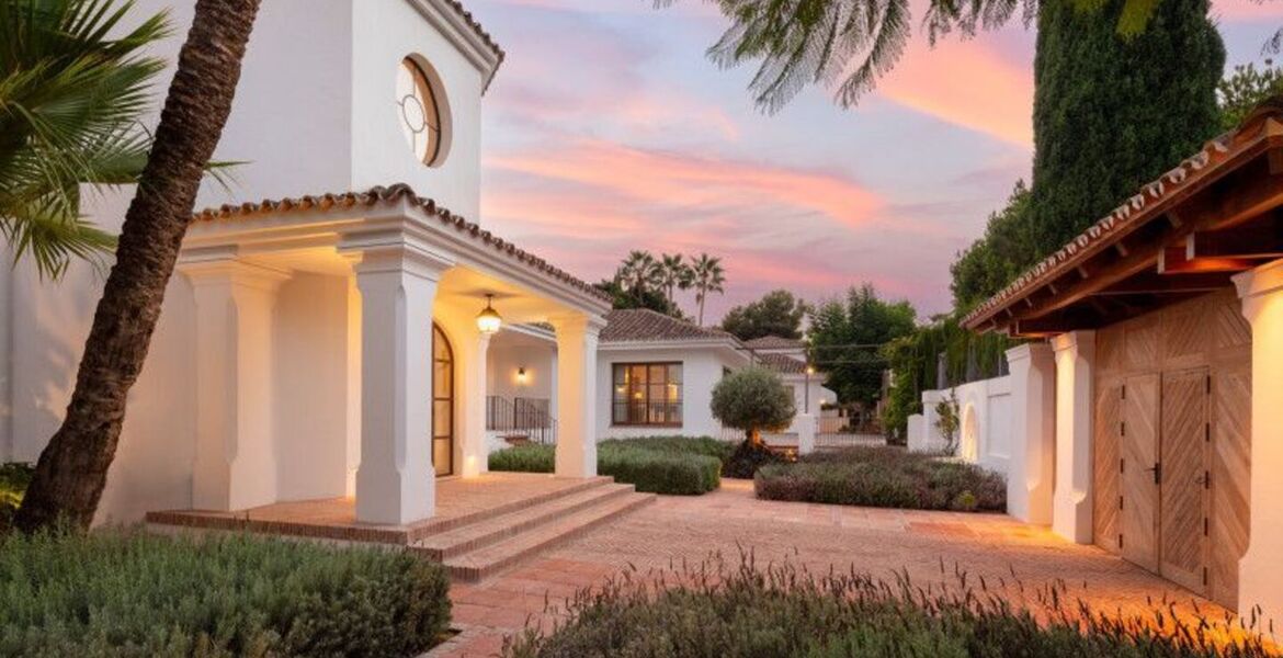 Luxury Villa on Marbella's Golden Mile with Private Pool