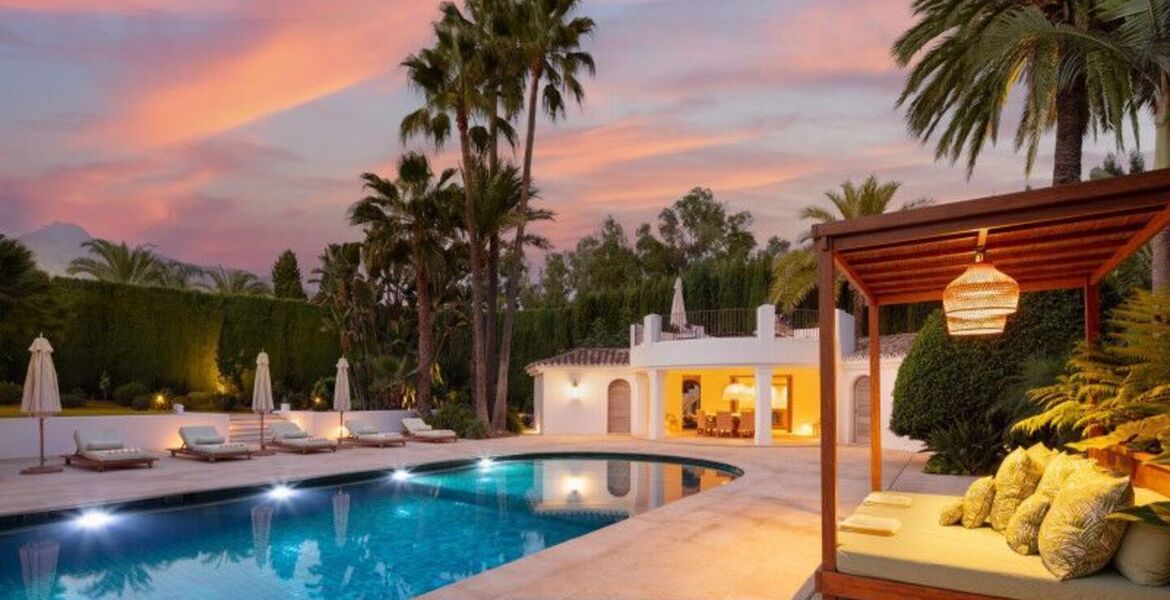 Luxury Villa on Marbella's Golden Mile with Private Pool