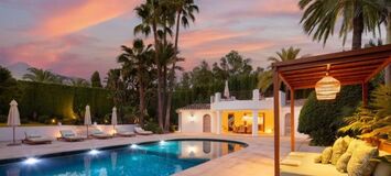 Luxury Villa on Marbella's Golden Mile with Private Pool