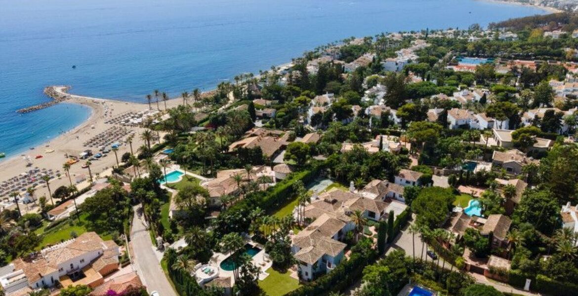 Luxury Villa on Marbella's Golden Mile with Private Pool