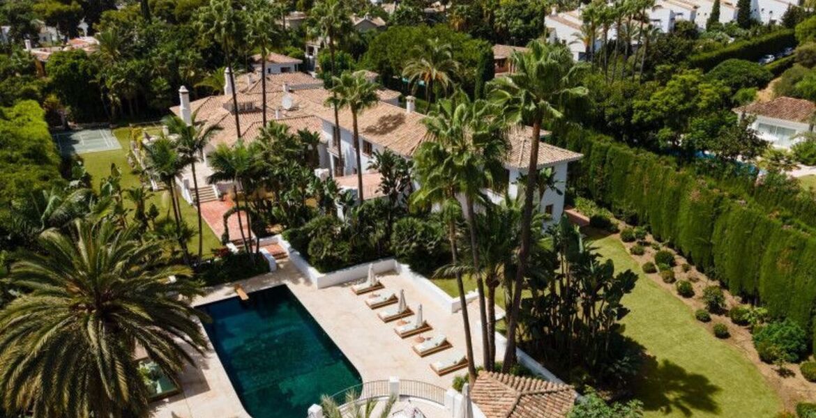 Luxury Villa on Marbella's Golden Mile with Private Pool