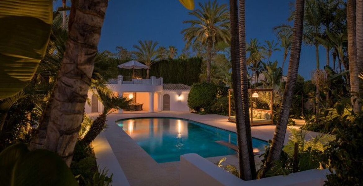 Luxury Villa on Marbella's Golden Mile with Private Pool