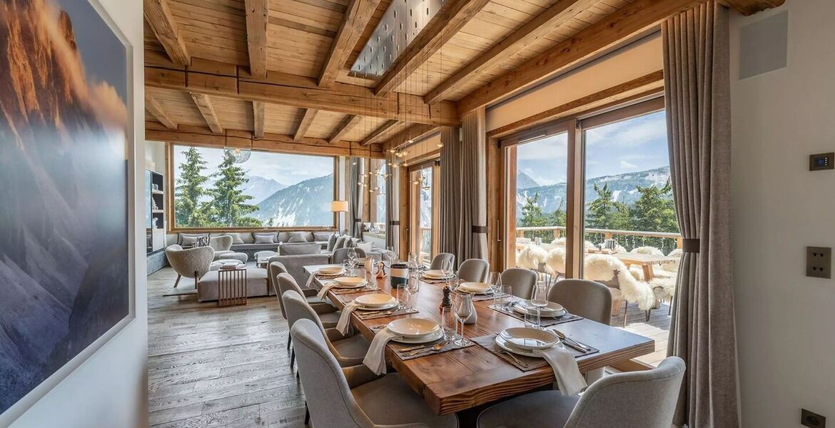 Chalet de lujo en Courchevel 1850 con piscina climatizada