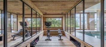 Chalet de lujo en Courchevel 1850 con piscina climatizada