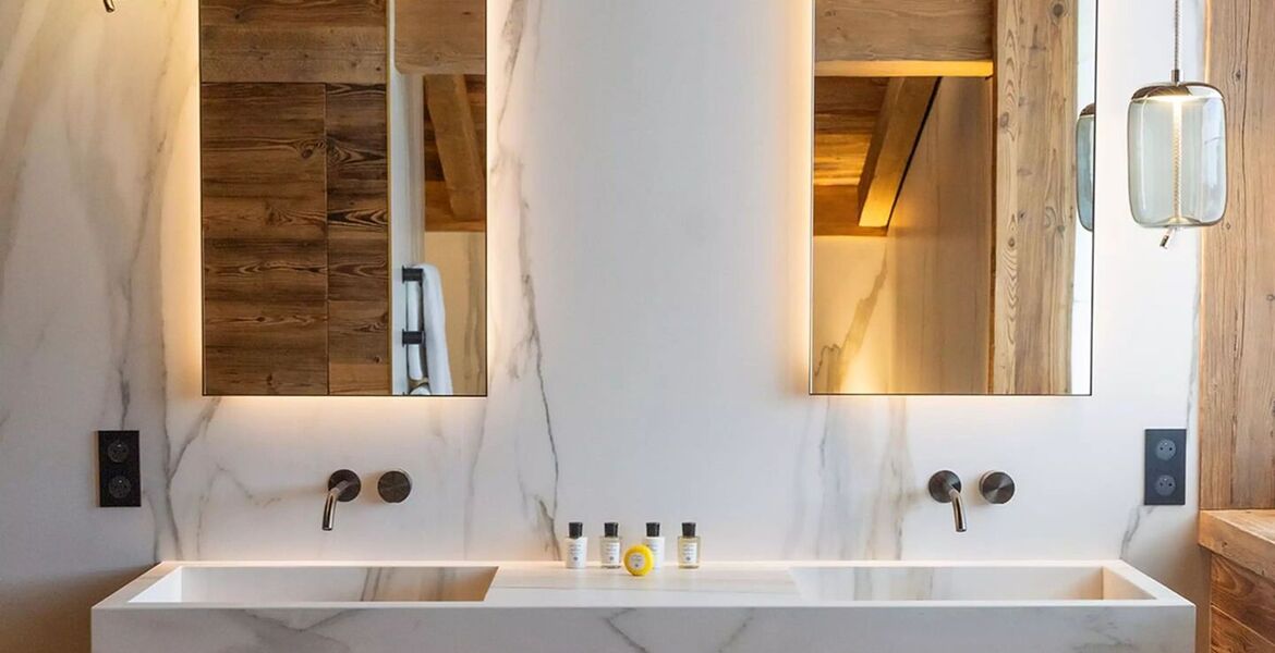 Chalet de lujo en Courchevel 1850 con piscina climatizada